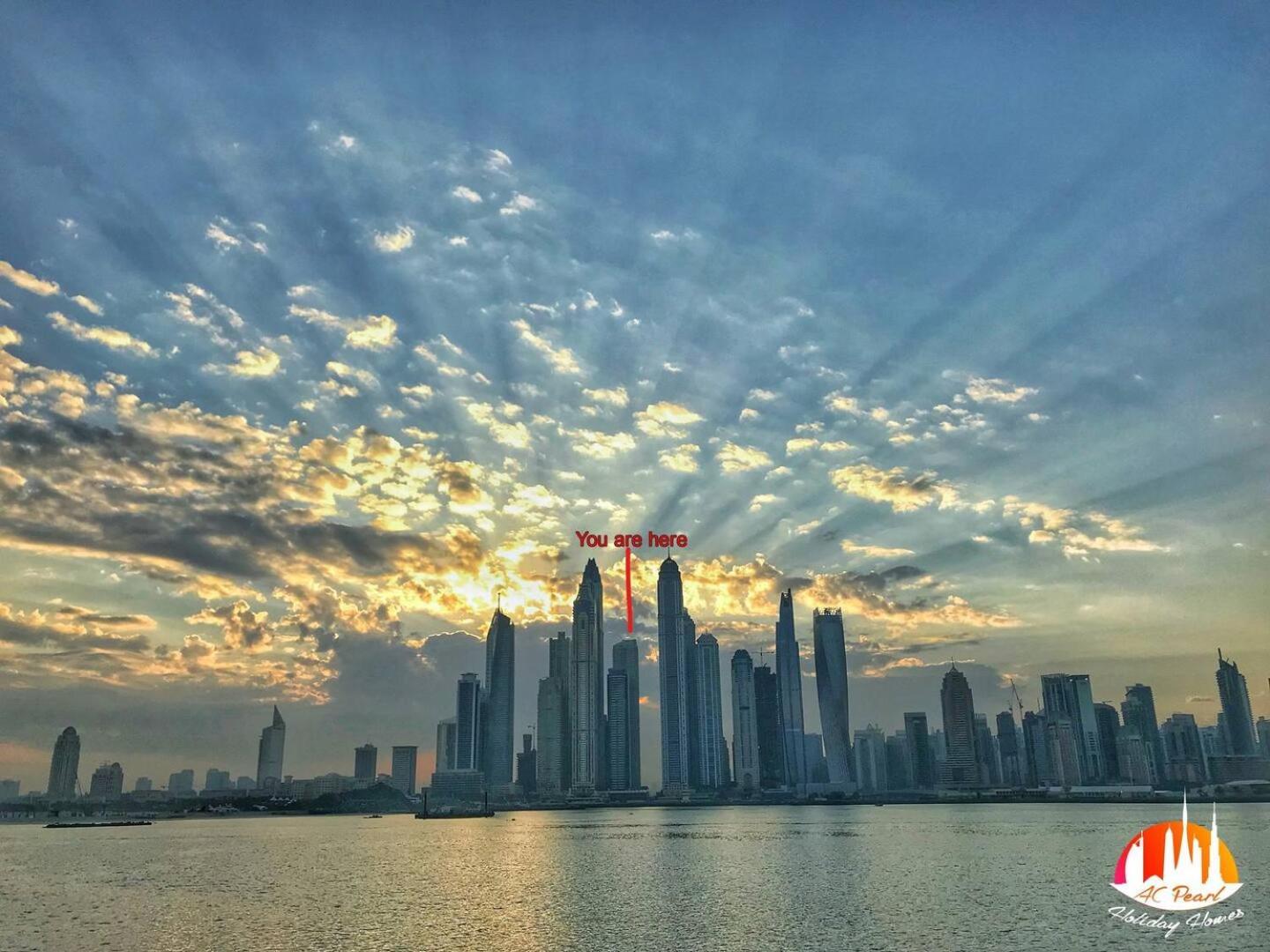 Feel Like Home Away From Home On 34Th Floor Dubaj Kültér fotó